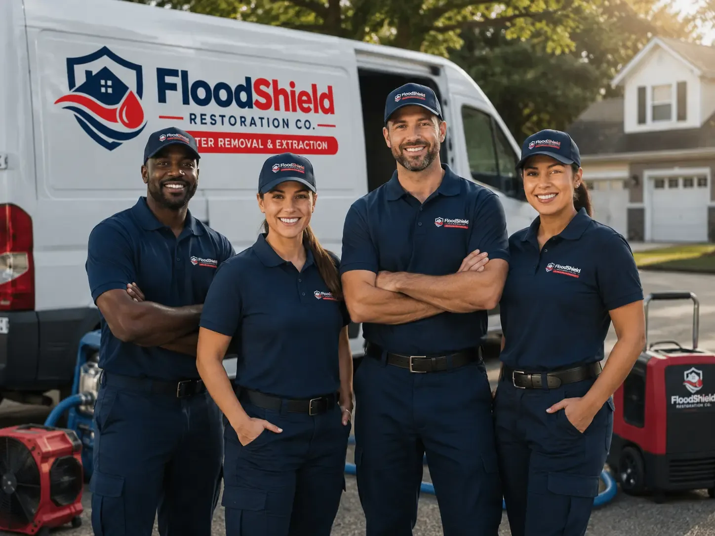 Flood Damage Restoration company in College Corner, OH