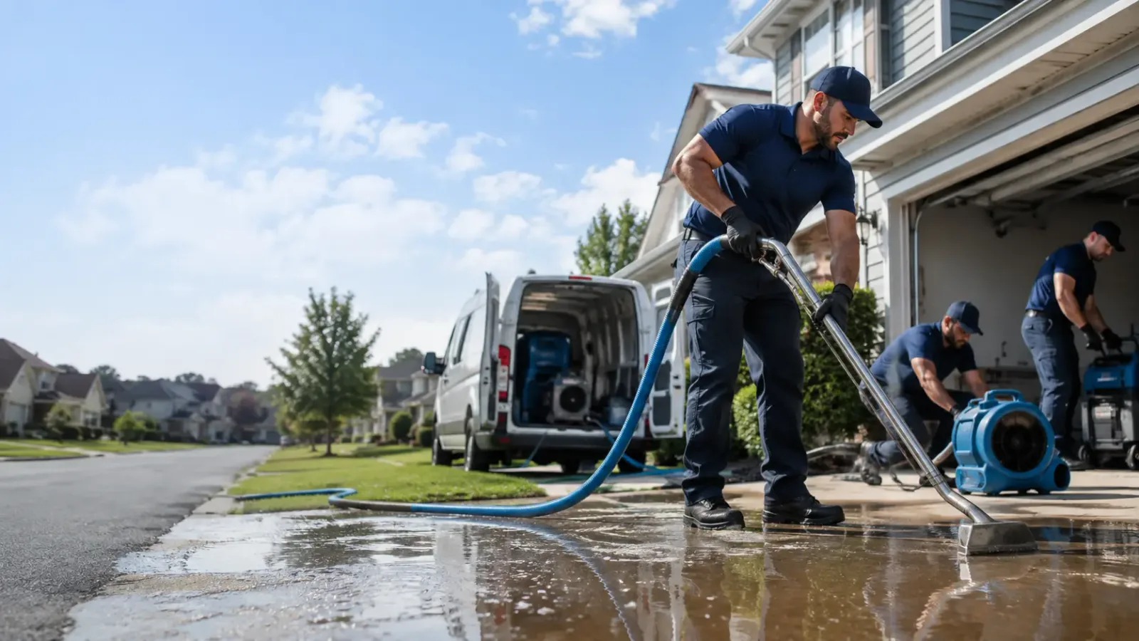 Flood Damage Restoration in College Corner, OH